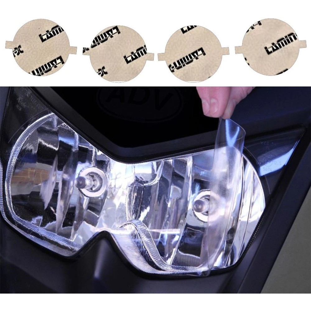 Lamin-X KW060 - Kawasaki Mule 2017+ Four Round Headlight Covers